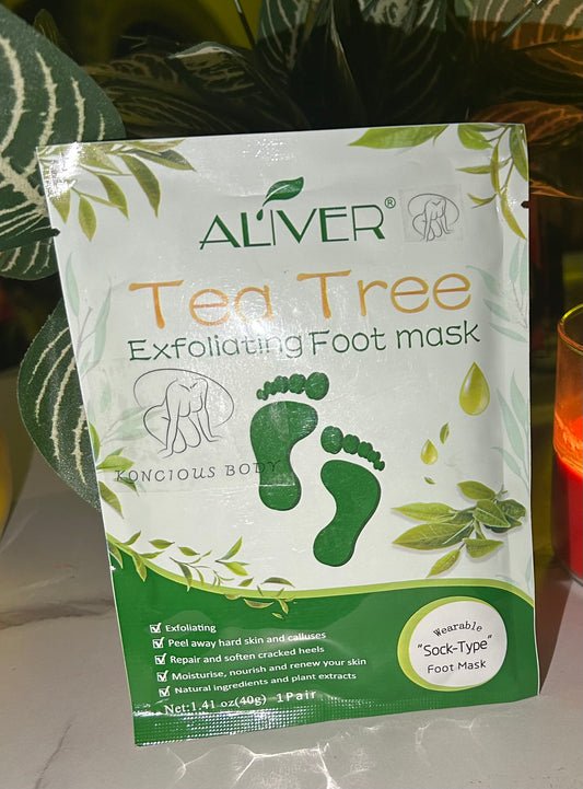 Exfoliating Foot Mask (Tea Tree)